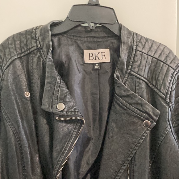 BKE Faux Leather Jacket - Picture 4 of 5